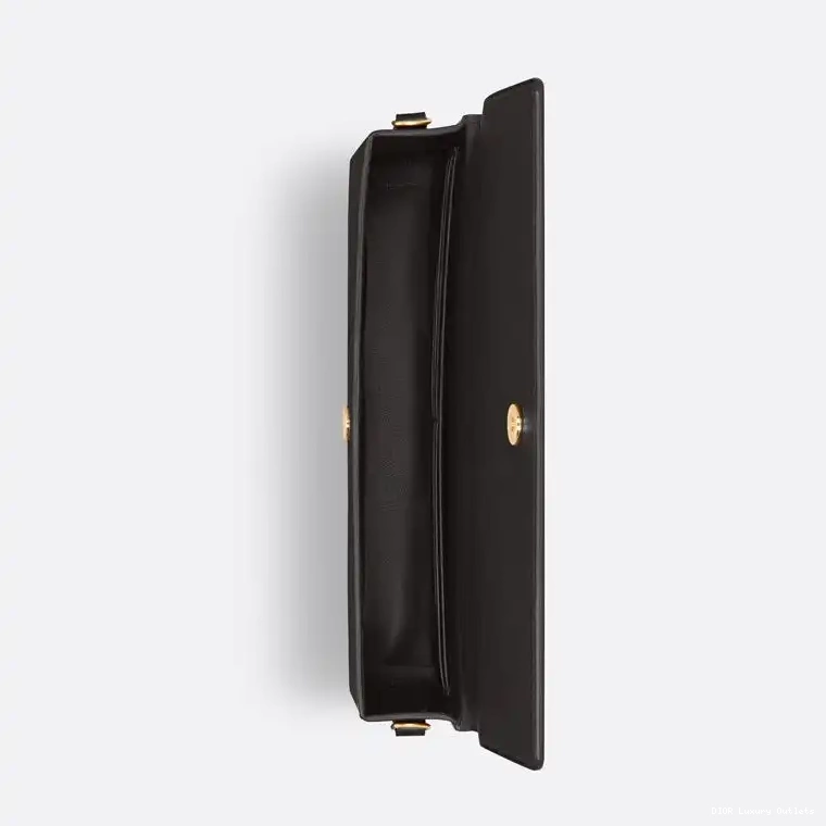 Cheap Calfskin CD Signature Black Mini Bag Dior 0324 Luxury